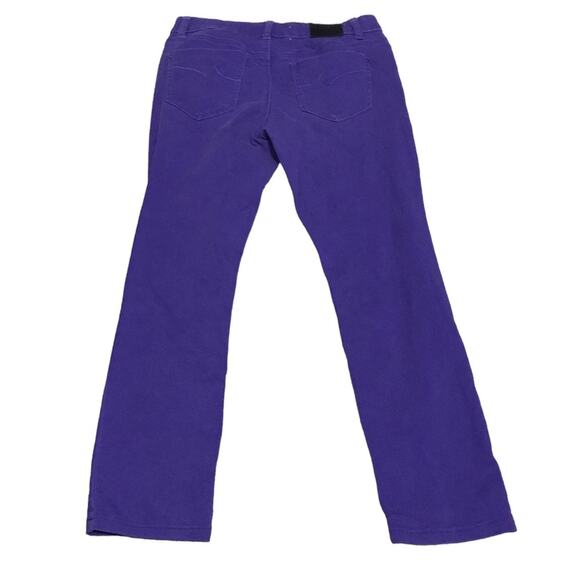 DKNY Jean Soho Skinny Purple Jeans Size 06 - Picture 7 of 7
